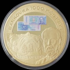 Československé bankovky - Bankovka 1000 korun 1985