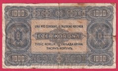 Maďarsko- 1000 Korona 1923
