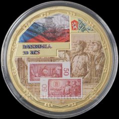 Historie české měny - Bankovka 50 Korun