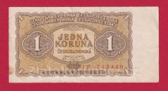 1 Kčs 1953 FP-český číslovač