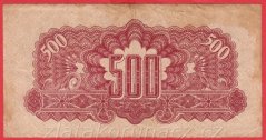 500 Korun 1944 AH