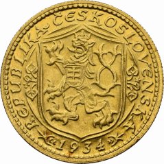 1 Dukát sv.Václava 1934