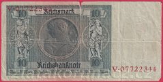 Německo - 10 Reichsmark 22.1.1929 - série V - Q -8 m.č