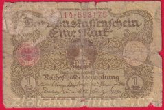 Německo - 1 mark 1.3.1920 - série 14