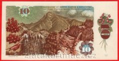 Československo - 10 korún 1986 J 37 - vysoká serie