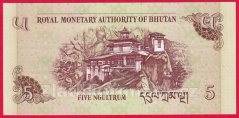 Bhutan - 5 Ngultrum 2006