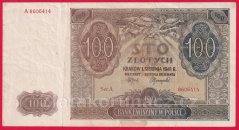 Polsko - 100 Zlotych 1941