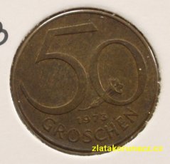 Rakousko - 50 groschen 1973