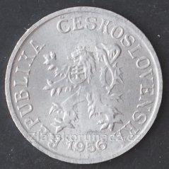 1 haléř 1956