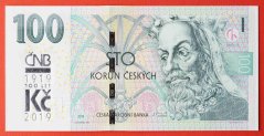 Česká republika - 100 korun 2018 s přítiskem M24