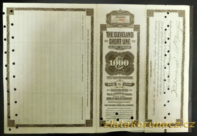 USA - The Cleveland Short Line Railway Company
