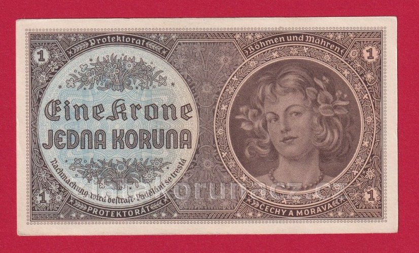 1 koruna 1940 C 021