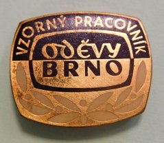 Vzorný pracovník oděvy Brno