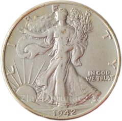 USA - 1/2 dollar 1942
