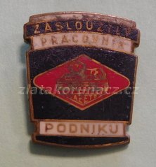 Zasloužilý pracovník závodu V.