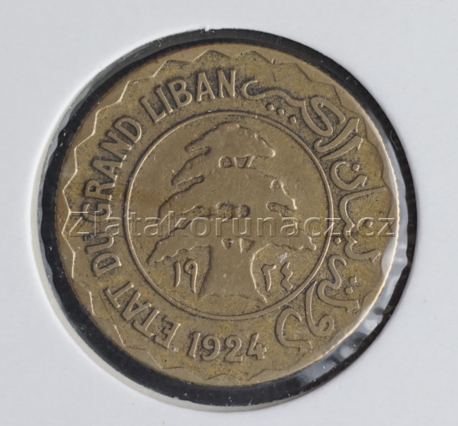 Libanon - 2 Piastres 1924