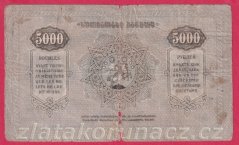 Rusko - Gruzie - 5000 Rublů 1921