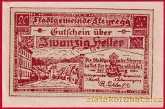 Steyregg - 20 haléřů - 1920