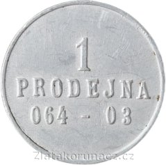 1 prodejna 064-03, potraviny Frýdek-Místek, odštěp. závod 07-03