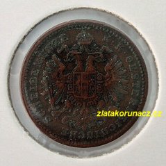 1 krejcar F.J. I.-1885