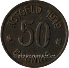 Německo - Ratiboř - 50 pfennig 1919
