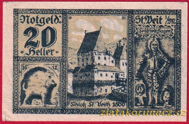St. Veit - 20 haléřů - 1920