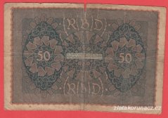 Německo - 50 mark 24.6.1919 - série SSa-pořadí 1