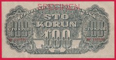 100 korun 1944 MY perf.
