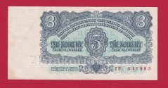 3 Kčs 1961 TP