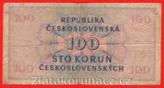 100 Kčs 1945 A 06