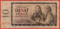 Československo - 10 korún 1960 S 64