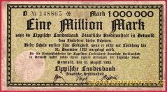 Detmold - 1 milión marek - 1923