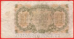 1 Kčs 1953 PU-český číslovač