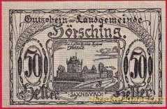 Hörsching - 50 haléřů - 1920