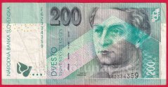 Slovenská republika - 200 korun 2002 E
