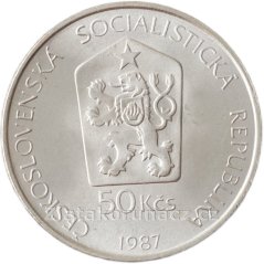 1987 - 50Kčs - Kůň Převalského - Standart