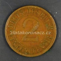 Německo - 2 Rentenpfennig 1924 A