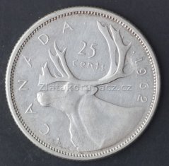 Kanada - 25 cents 1962