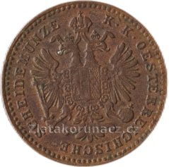 1 krejcar F.J.I.-1859 A