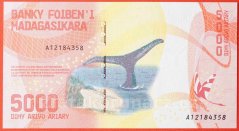 Madagaskar - 5000 Ariary 2017