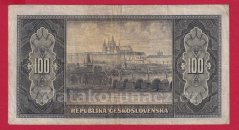 100 Kčs 1945 MG