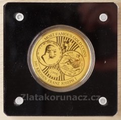 Zlatá mince Niger - 100 Francs 2022 - 100 Kronen Franz Joseph I. 1908