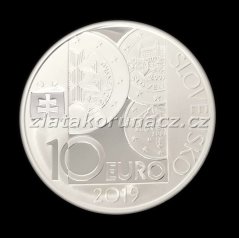2019 - 10€ - Zavedení eura ve Slovenské republice - Proof