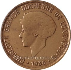 Luxembursko - 10 centimes 1930