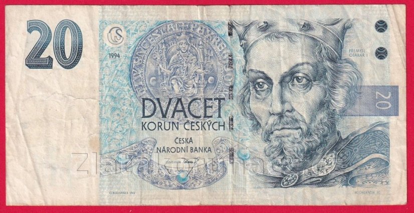 Česká republika - 20 korun 1994 A 67