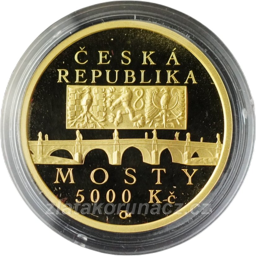2012 - 5 000 Kč - Most v Náměšti nad Oslavou Proof