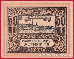 Altheim - 50 haléřů  - 1920