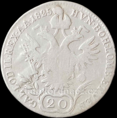20 Krejcar 1825 A