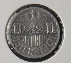 Rakousko - 10 groschen 1975