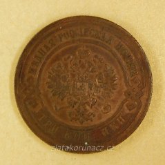 Rusko - 3 kopějky 1913- S.P.B.
